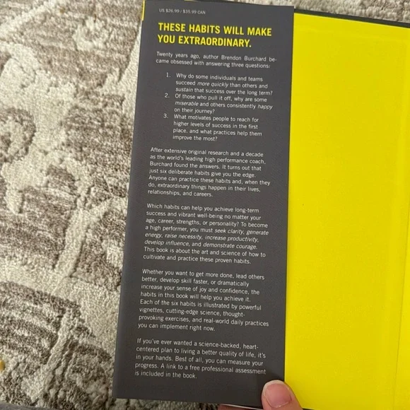 High Performance Habits by Brendon Burchard - Picture 2 of 4